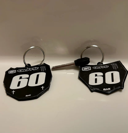 Mini ODI Plate Keychains