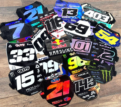 Custom ODI Plate Stickers