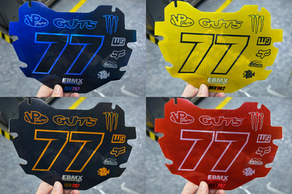 Custom ODI Plate Stickers