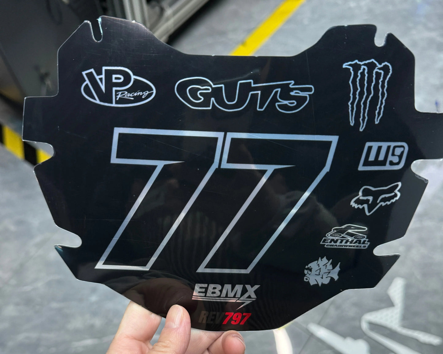Custom ODI Plate Stickers